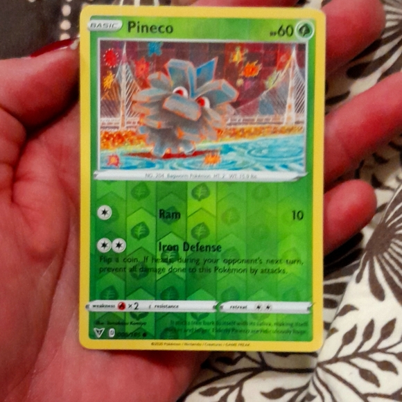 Pineco pokemon card shiny - Picture 1 of 1